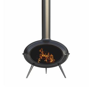 Estufa de leña Brio de Hierro Fundido
