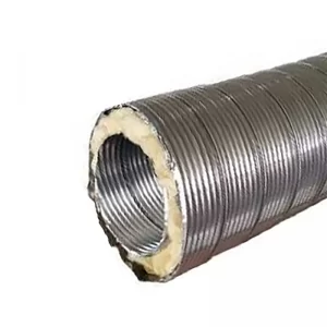 Tubo de Aluminio Diam 102mm Doble Aislamiento 9 metros