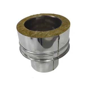 Brazalete de unión doble a simple de acero inoxidable